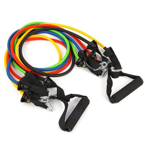 11-Piece Resistance Bands Combo